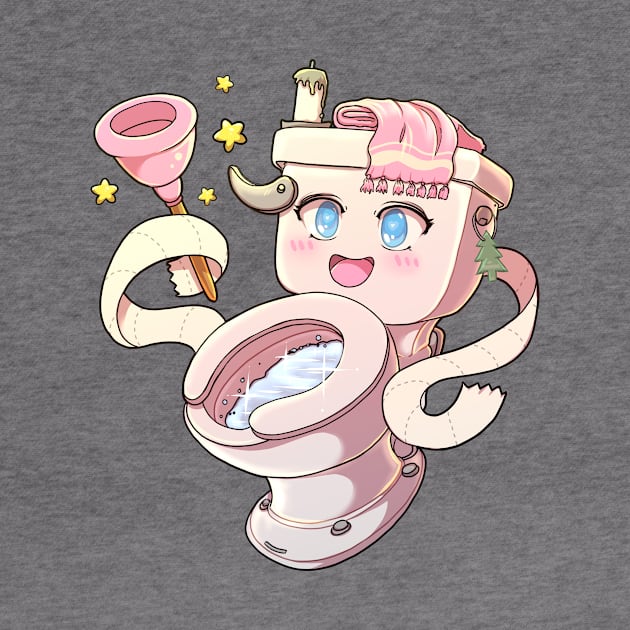 Toilet-chan by mogstomp